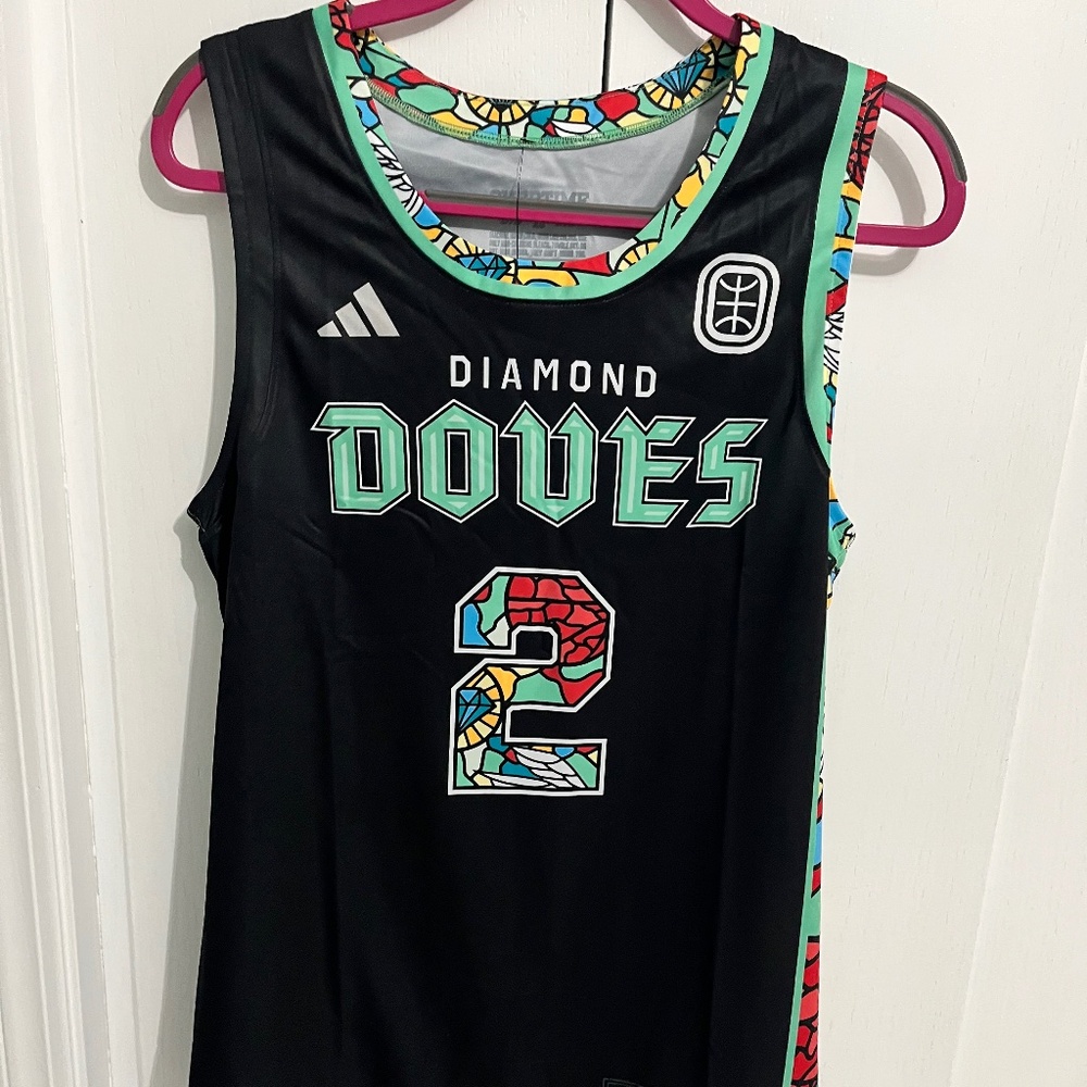 Overtime Shop Diamond Doves Adidas Jersey